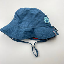 Load image into Gallery viewer, Boys DOZER, reversible bucket hat, chin strap, circum: 48cm, GUC, size 1-2,  