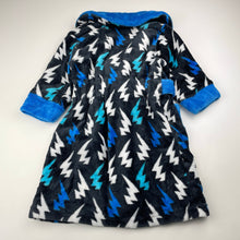 Load image into Gallery viewer, Boys Baby Berry, soft fleece dressing gown / bath robe, GUC, size 1,  