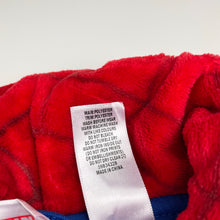Load image into Gallery viewer, Boys Marvel, Spiderman soft fleece dressing gown / bath robe, EUC, size 3,  
