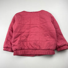 Load image into Gallery viewer, Girls Anko, wadded zip up jacket, FUC, size 3,  