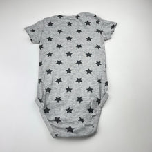 Load image into Gallery viewer, Unisex H&amp;M, organic cotton blend bodysuit / romper, GUC, size 3,  