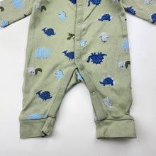 Load image into Gallery viewer, Boys Target, cotton romper, dinosaurs, EUC, size 0000,  