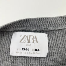 Load image into Gallery viewer, Boys Zara, grey knitted sweater / jumper, GUC, size 13-14,  
