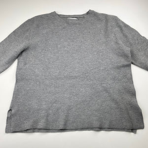 Boys Zara, grey knitted sweater / jumper, GUC, size 13-14,  