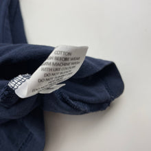 Load image into Gallery viewer, Boys Target, navy organic cotton tee / top, GUC, size 10,  