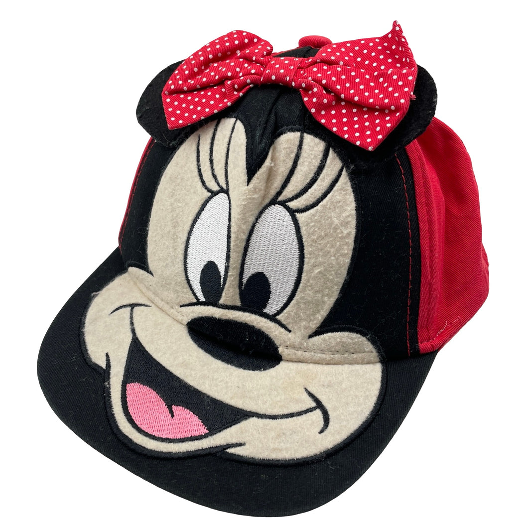 Girls Disney, Minnie Mouse cotton baseball cap / hat, GUC, size 4-6,  