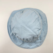 Load image into Gallery viewer, Unisex Essence, chambray cotton bucket hat, circum: 57cm, EUC, size 12,  