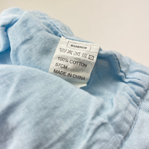 Unisex Essence, chambray cotton bucket hat, circum: 57cm, EUC, size 12,  