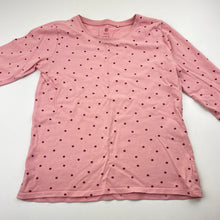 Load image into Gallery viewer, Girls Target, organic cotton long sleeve tee / top, FUC, size 7,  