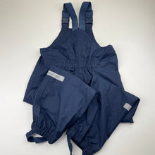 Load image into Gallery viewer, Unisex JoJo Maman Bebe, packaway waterproof, windproof dungarees / overalls, Inside leg: 40cm, NEW, size 4-5,  