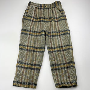 Boys wool blend, waistcoat/vest & pants, no labels, Inside leg: 35.5cm, W: 27cm across, armpit to armpit: 30cm, EUC, size 3-4,  