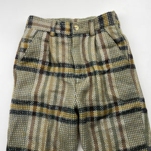 Boys wool blend, waistcoat/vest & pants, no labels, Inside leg: 35.5cm, W: 27cm across, armpit to armpit: 30cm, EUC, size 3-4,  
