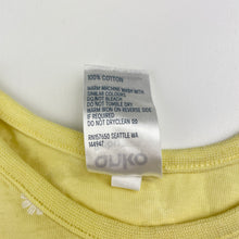 Load image into Gallery viewer, Girls Anko, yellow floral cotton tank top, EUC, size 1,  