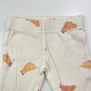Girls Anko, cotton leggings / bottoms, EUC, size 0000,  