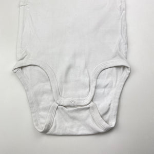 Unisex H&M, organic cotton singletsuit romper, GUC, size 2,  