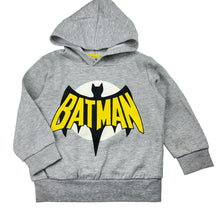Load image into Gallery viewer, Boys DC Comics, Batman fleece lined hoodie sweater, GUC, size 4,  