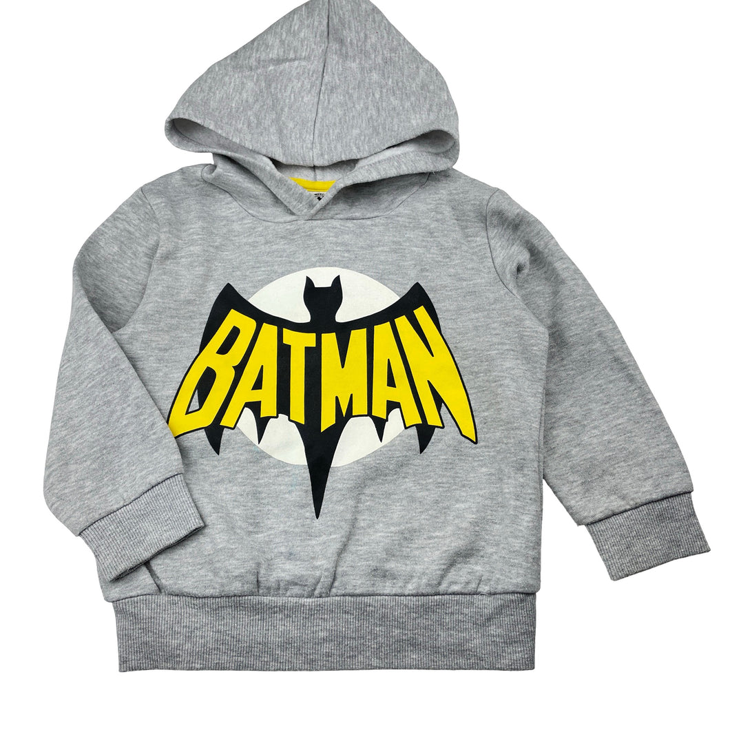 Boys DC Comics, Batman fleece lined hoodie sweater, GUC, size 4,  