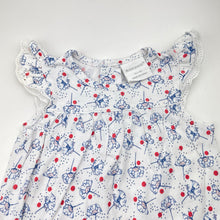 Load image into Gallery viewer, Girls Marquise, floral cotton romper, GUC, size 00,  