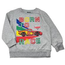 Load image into Gallery viewer, Boys Disney, Cars, fleece lined sweater / jumper, FUC, size 6,  