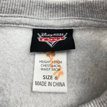 Load image into Gallery viewer, Boys Disney, Cars, fleece lined sweater / jumper, FUC, size 6,  
