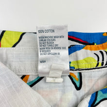 Load image into Gallery viewer, Boys Anko, lightweight cotton short sleeve shirt, sharks, EUC, size 5,  