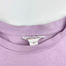 Load image into Gallery viewer, Girls Milkshake, purple cotton tee / top, mermaids, FUC, size 7,  