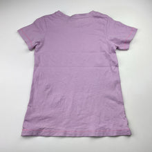 Load image into Gallery viewer, Girls Milkshake, purple cotton tee / top, mermaids, FUC, size 7,  
