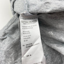 Load image into Gallery viewer, Girls Cotton On, grey cotton long sleeve top, silver spots, GUC, size 3,  