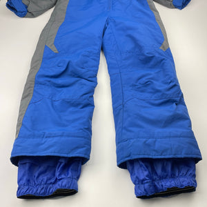 Unisex Snow Bambini, all-in-one ski / snowsuit, light wear on cuffs, FUC, size 6,  