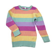 Load image into Gallery viewer, Girls KID, colourful ribbed sweater / top, FUC, size 2,  