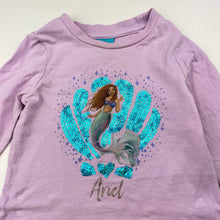 Load image into Gallery viewer, Girls Disney, Little Mermaid cotton long sleeve top, FUC, size 1,  