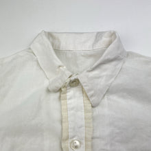 Load image into Gallery viewer, Girls vintage, lightweight short sleeve blouse, no labels, L: 33cm, armpit to armpit: 28cm, EUC, size 1-2,  