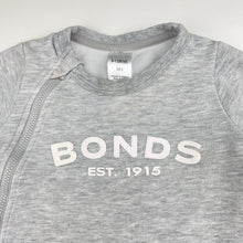 Load image into Gallery viewer, Unisex Bonds, Tech Sweats zip romper, discolouration, FUC, size 0,  