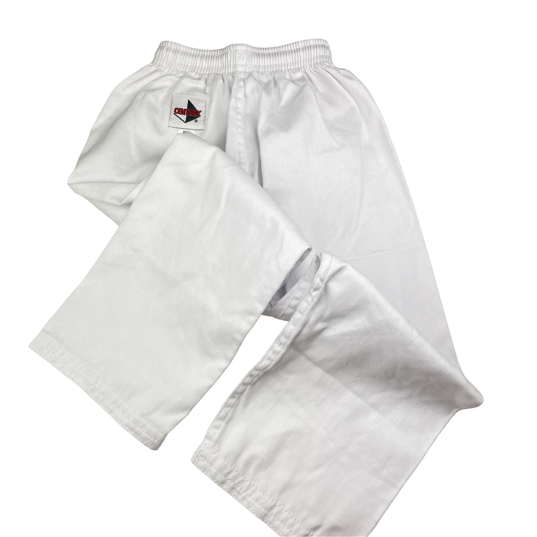 Unisex CENTURY, martial arts pants, elasticated, Sz: 000/110, EUC, size 5,  
