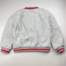 Load image into Gallery viewer, Girls Mango, fleece zip up sweater, FUC, size 6,  