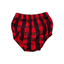 Load image into Gallery viewer, Girls checked, cotton nappy cover / bloomers, EUC, size 2,  