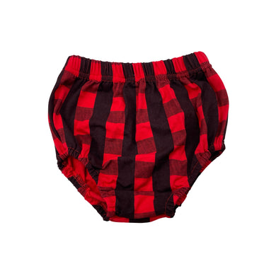 Girls checked, cotton nappy cover / bloomers, EUC, size 2,  