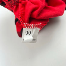 Load image into Gallery viewer, Girls checked, cotton nappy cover / bloomers, EUC, size 2,  