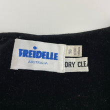 Load image into Gallery viewer, Girls FREIDELLE Australia, vintage long sleeve party dress, removable shoulder pads, EUC, size 10, L: 80cm