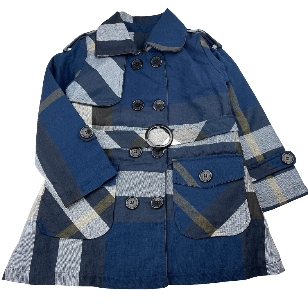 Girls lightweight, jacket / coat, no labels, L: 54cm, armpit to armpit: 35cm, shoulder to cuff: 41cm, GUC, size 6,  