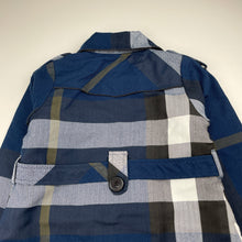 Load image into Gallery viewer, Girls lightweight, jacket / coat, no labels, L: 54cm, armpit to armpit: 35cm, shoulder to cuff: 41cm, GUC, size 6,  