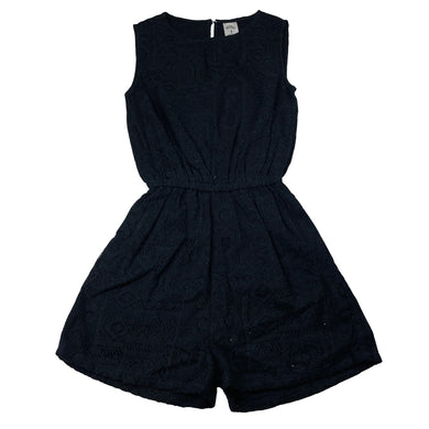 Girls Miss Understood, cotton lined lace playsuit, EUC, size 7,  