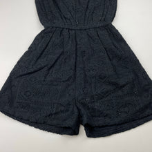 Load image into Gallery viewer, Girls Miss Understood, cotton lined lace playsuit, EUC, size 7,  