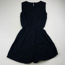 Load image into Gallery viewer, Girls Miss Understood, cotton lined lace playsuit, EUC, size 7,  