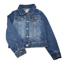 Load image into Gallery viewer, Girls The Place, blue denim jacket, GUC, size 7-8,  