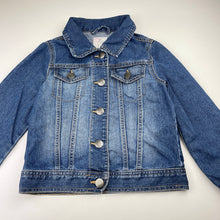 Load image into Gallery viewer, Girls The Place, blue denim jacket, GUC, size 7-8,  
