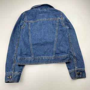 Girls The Place, blue denim jacket, GUC, size 7-8,  