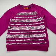 Load image into Gallery viewer, Girls Fun Spirit, lightweight sweater / jumper, sequins, FUC, size 7,  