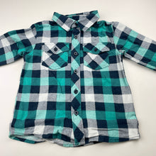 Load image into Gallery viewer, Boys Kids &amp; Co, flannel cotton long sleeve shirt, EUC, size 3,  