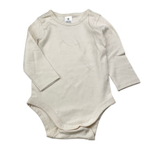 Load image into Gallery viewer, Unisex Target, soft feel organic cotton bodysuit / romper, EUC, size 0,  